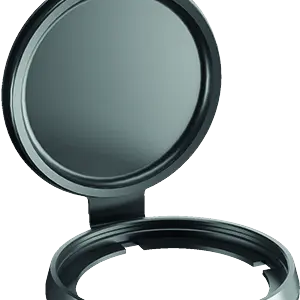 AK30RRSW Round Protective Lid IP67 30.5mm Panel Cutout Black Plug AK30RRSW Product Image