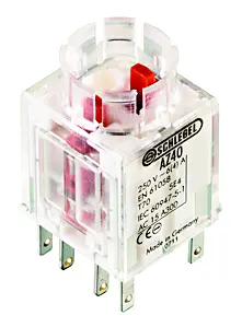 AZ4O Transparent Momentary Contact Block with 1M Cycles AZ4O Product Image