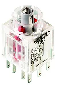 AZL4O Illuminated Momentary Contact Block for Industry