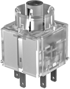 BFLI5 Illuminated Contact Block with Faston Terminal and UL BFLI5 Product Image