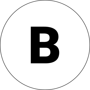 BSK122 Nameplate Round White PET for RONTRON RJUWEL device panels BSK122 Product Image