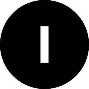 BSK43A Round Black PET Nameplate for RONTRON R JUWEL Panels Label BSK43A Product Image