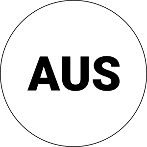 BSKJ132 nameplate round white PET RONTRON-R-JUWEL panel label tag BSKJ132 Product Image