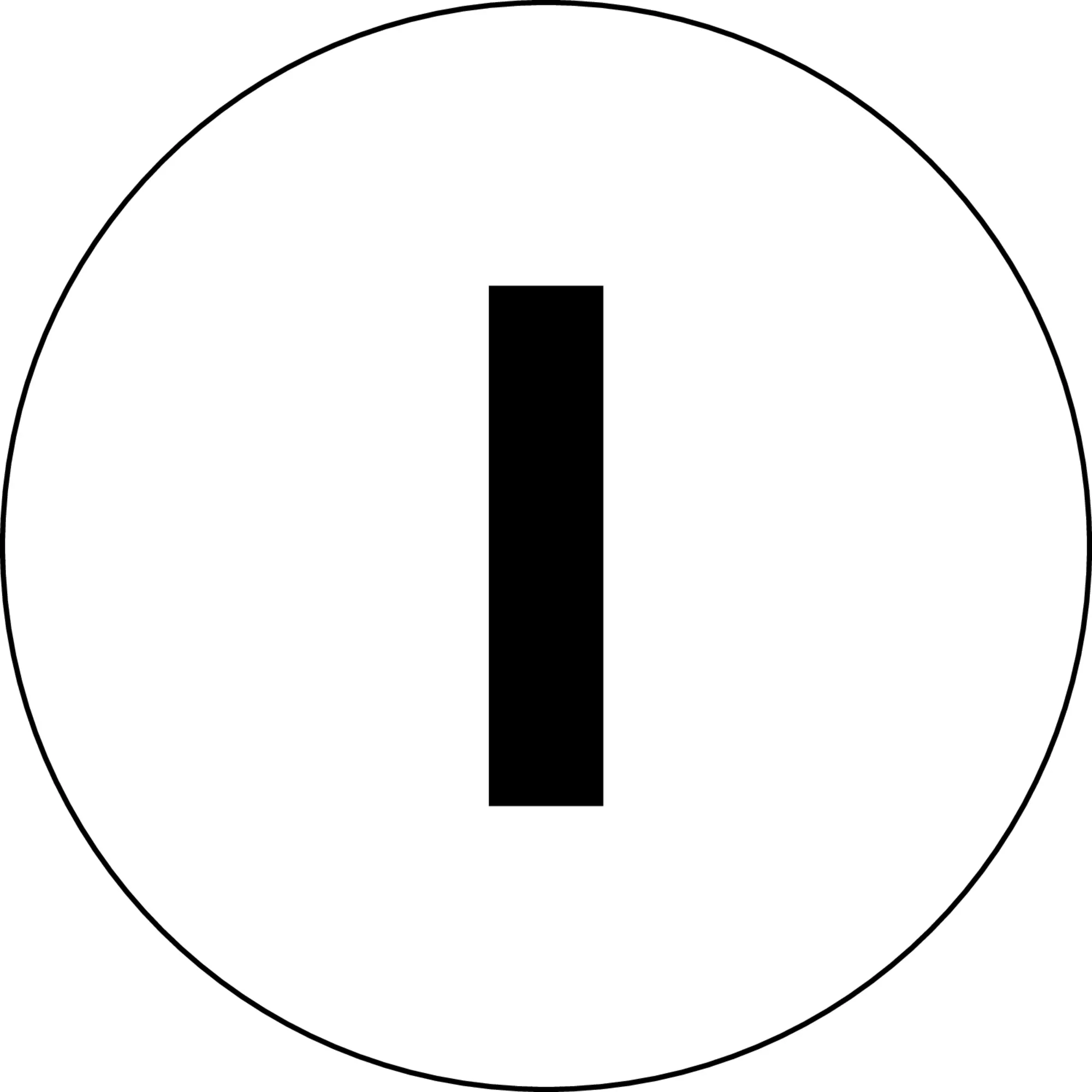 BSKJ43 Round White PET Nameplate for RONTRON R JUWEL HMI switches