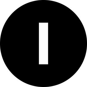 BSKJ43A round black PET nameplate RONTRON-R-JUWEL HMI panel label BSKJ43A Product Image
