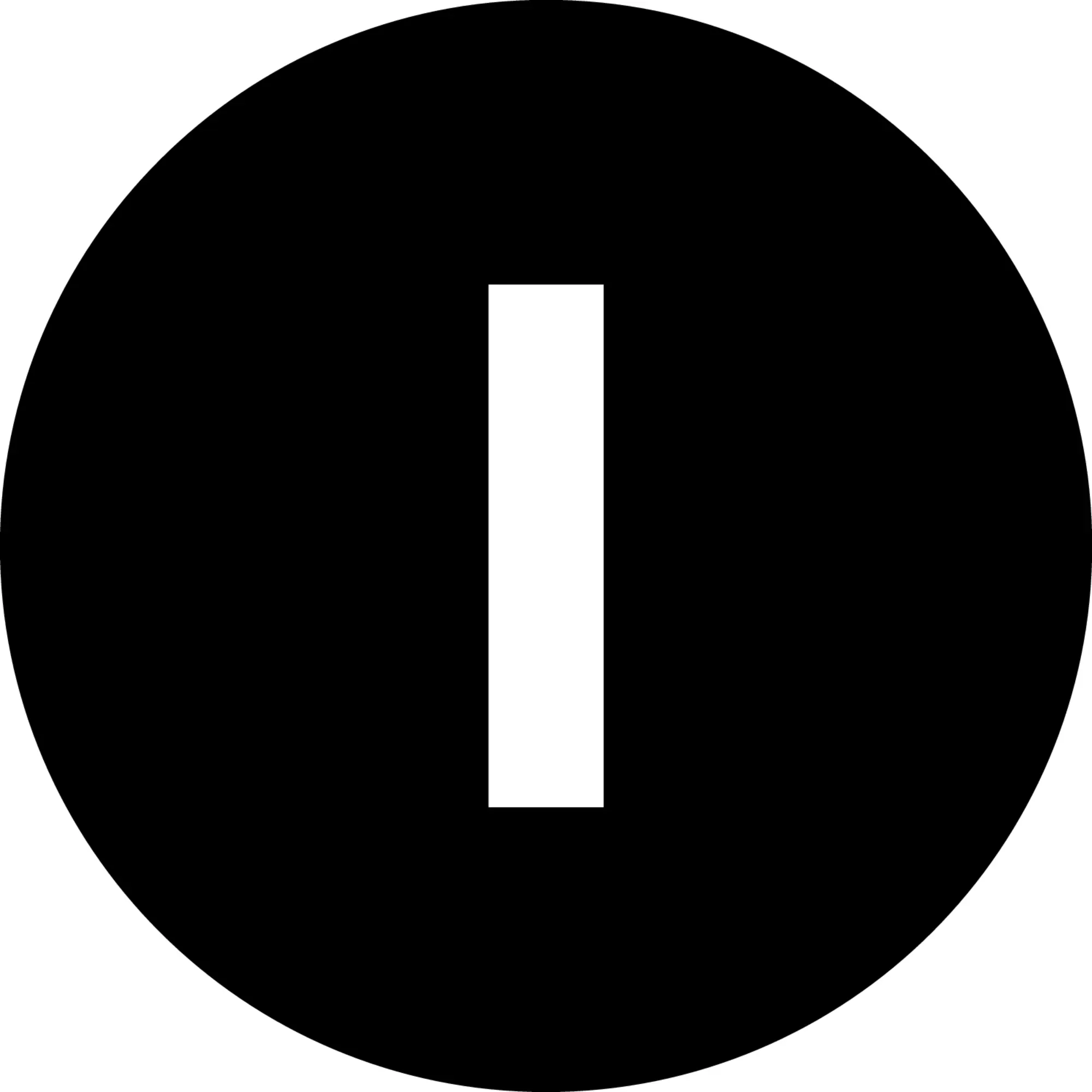 BSKJ43A round black PET nameplate RONTRON-R-JUWEL HMI panel label