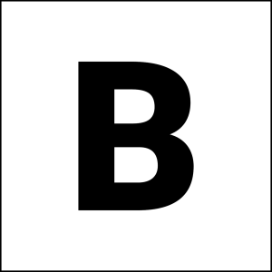 BSOK122 Nameplate Square White PET durable high visibility label BSOK122 Product Image