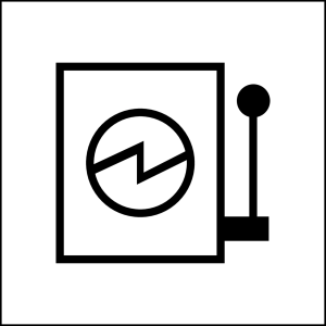 BSQX1112 Nameplate Square White PET for control panel labels grid BSQX1112 Product Image