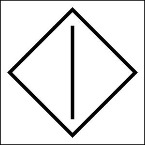 BSQX1157 White PET Square Nameplate for Industrial Panels and HMI BSQX1157 Product Image