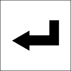 BSQX1173 Nameplate Square White PET for industrial control panels BSQX1173 Product Image