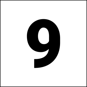 BSQX72 Nameplate Square White PET durable panel label for HMI use BSQX72 Product Image