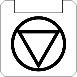 BSQXLL1159 Nameplate Square White PET Nameplate for Control Panel BSQXLL1159 Product Image