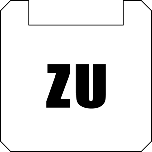 BSQXLL134 White Square Nameplate PET label for control panels HMI BSQXLL134 Product Image