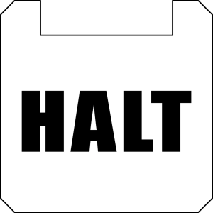 BSQXLL136 White Square Nameplate PET Panel Tag Label for Cabinets BSQXLL136 Product Image