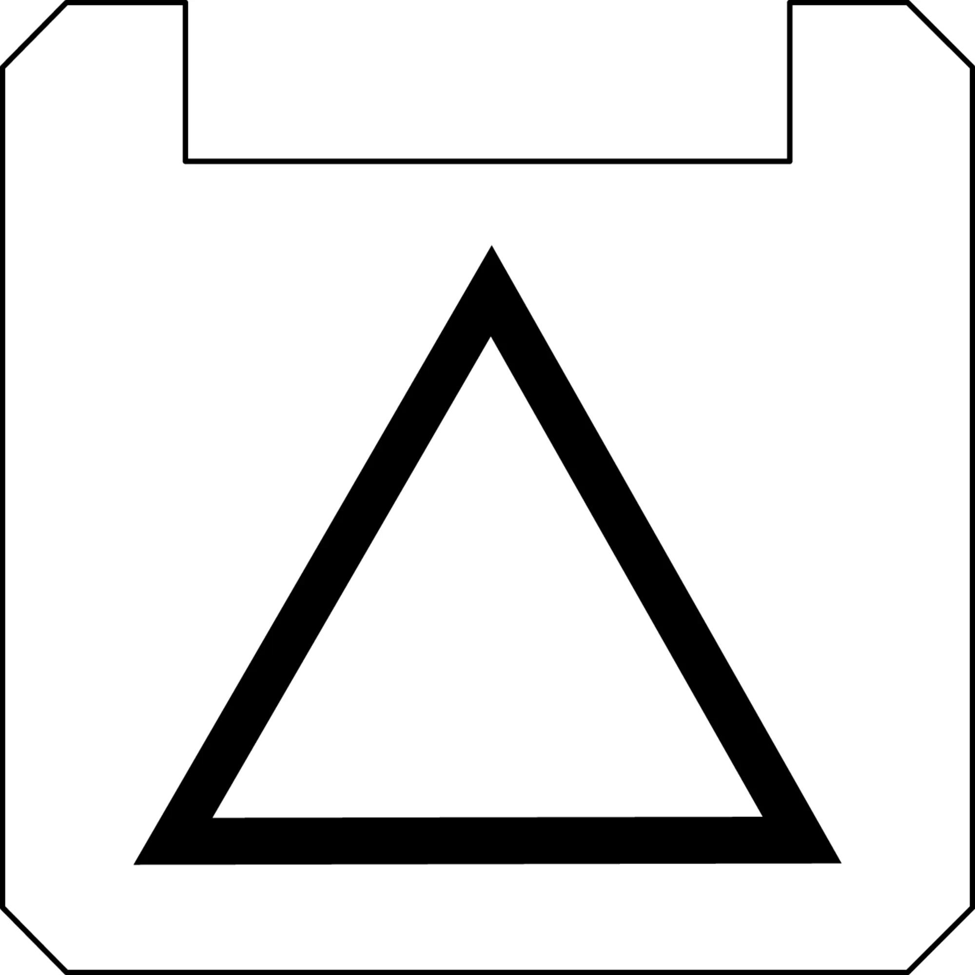 BSQXLL33 square white PET nameplate for panel labeling in plants