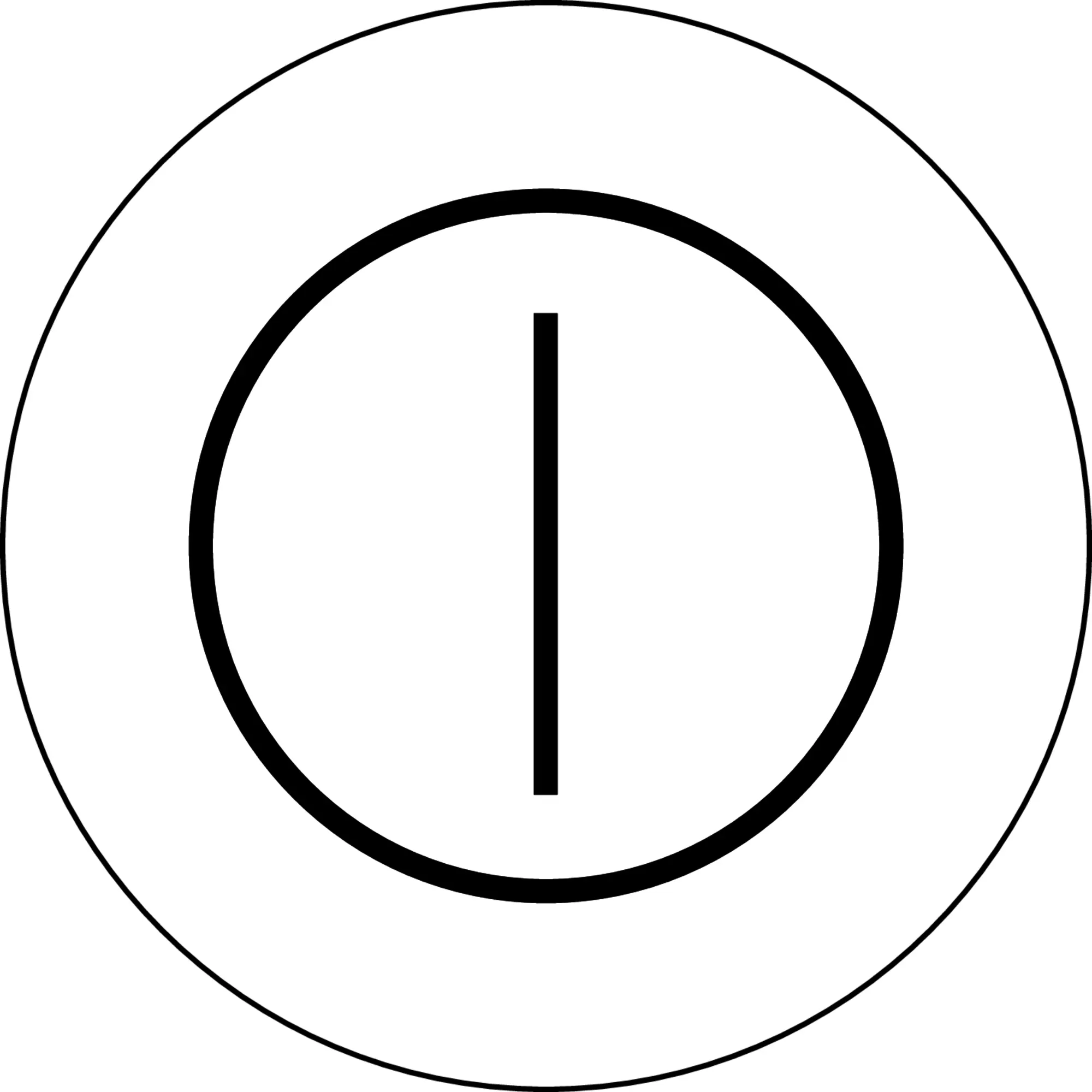 BSRR1101 Snap-On Round Nameplate for Industrial Use