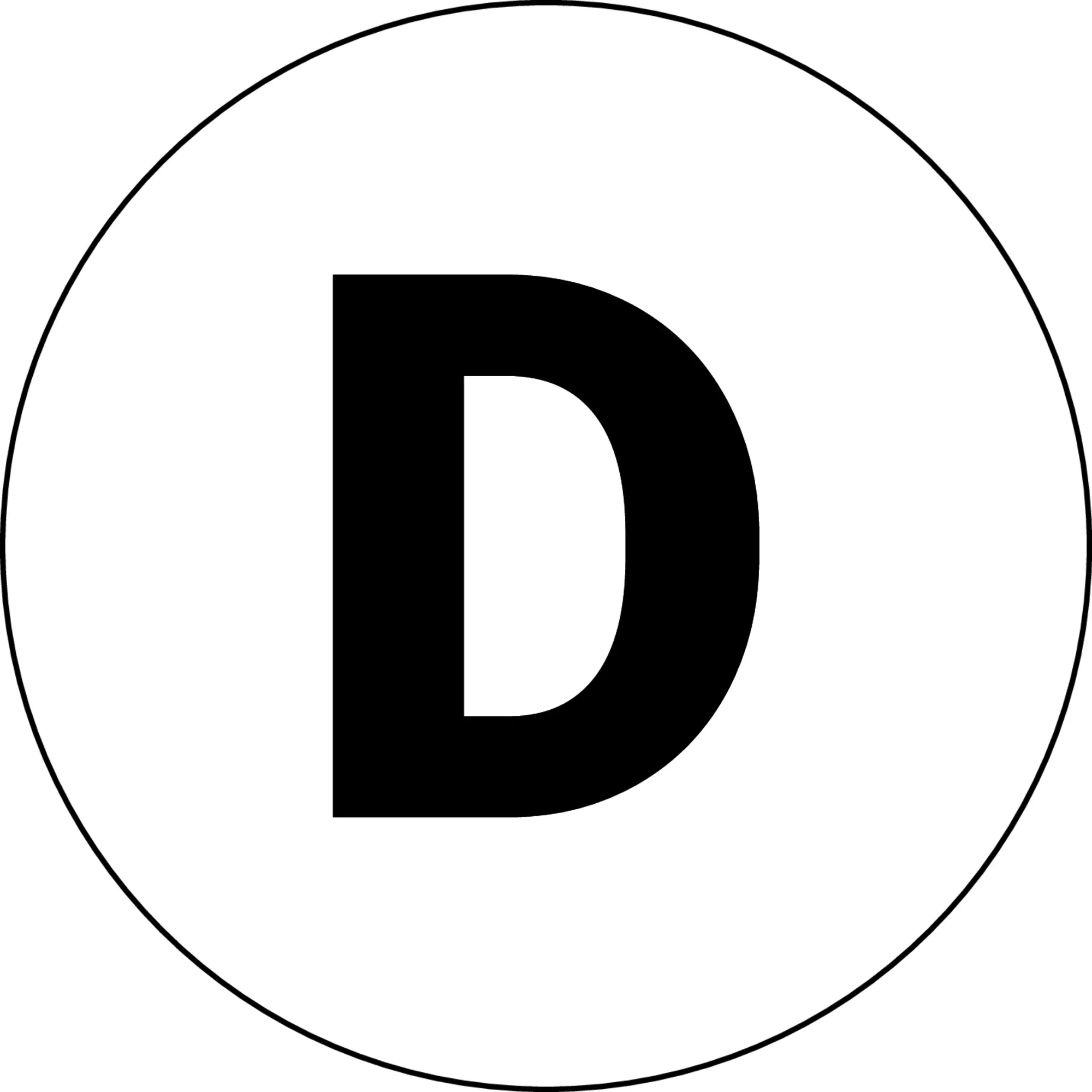 BSRR372 Nameplate Round White PET durable HMI panel labels round