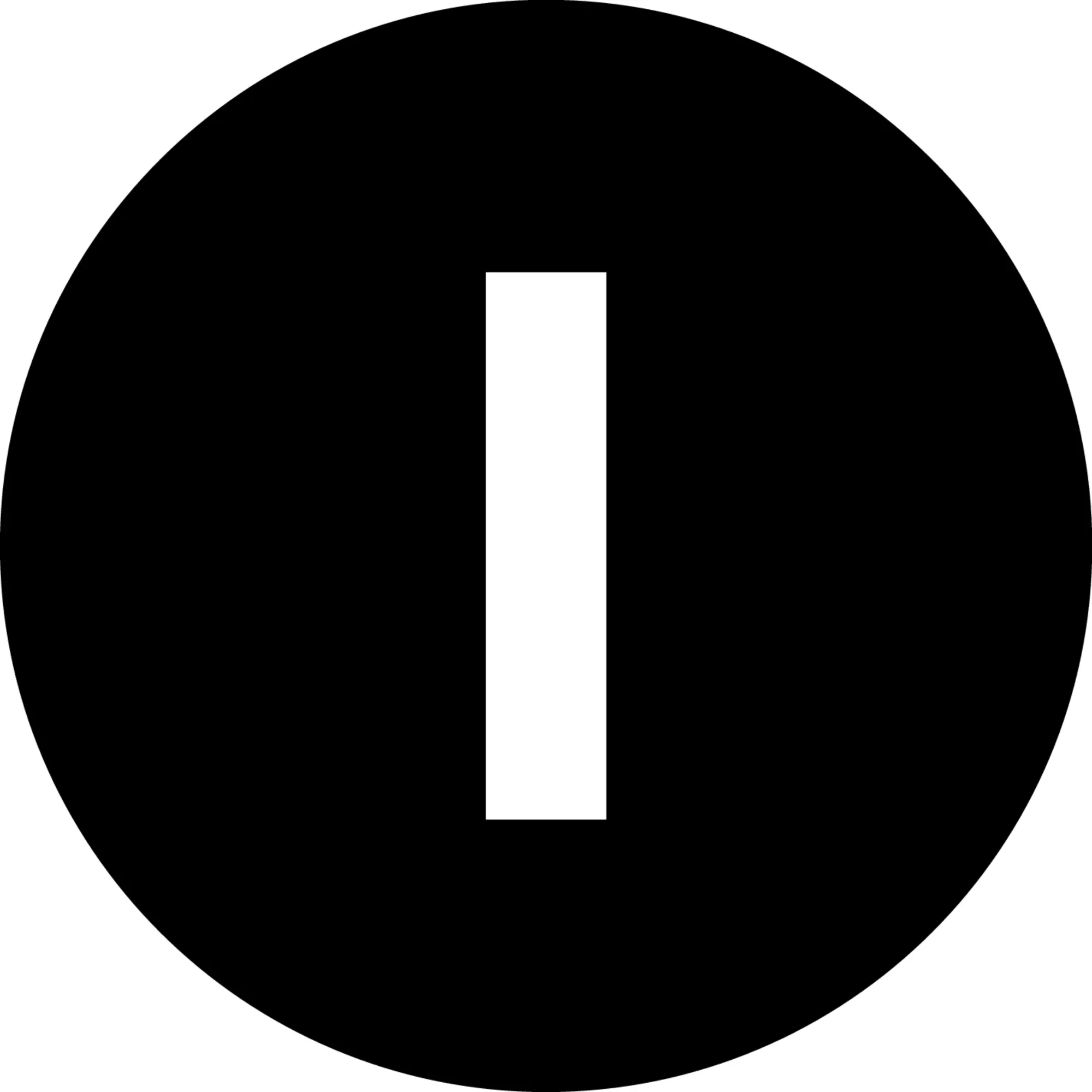 BSRR43A Nameplate Round Black PET for RONTRON R JUWEL Panel Label