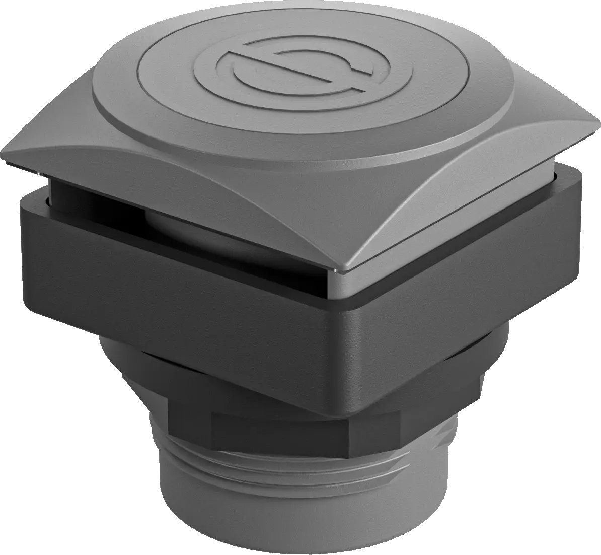 square accessory for pushbuttons for panels HMIs reliability fit