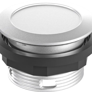 BVS Round Lens Silver IP67 Control Panel Indicator Accessory Lens