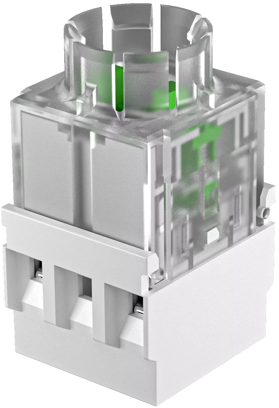 BZIIK Non-Illuminated Momentary Contact Block for Industry