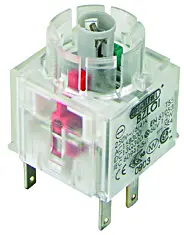 Contact Blocks BZ series 24 V DC illuminated 1 NO Faston AgNi LED BZLOI Product Image