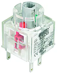 BZLOI5 Illuminated Momentary Contact Block with T5.5K Holder BZLOI5 Product Image