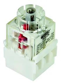 BZLOK Illuminated Momentary Contact Block with IP20 Rating BZLOK Product Image