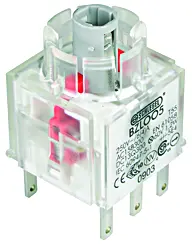 BZLOO5 Illuminated Momentary Contact Block, 1M Cycles BZLOO5 Product Image