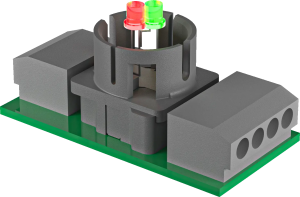 Industrial Contact Block UKCA Compliant Rugged Fast Wiring Robust CTFS_24R_G Product Image