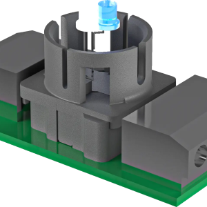 illuminated contact block LED CO gold plated spring clamp 24 V UK