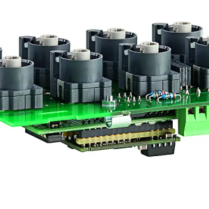Bus Systems Modbus interface panel 8 cut outs steel plate HMI use