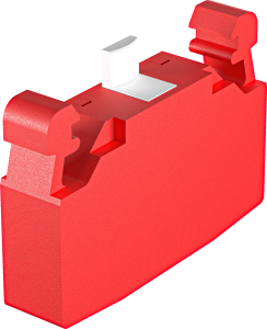 DSTO Red Momentary Contact Block 1NC with IP20 Protection DSTO Product Image