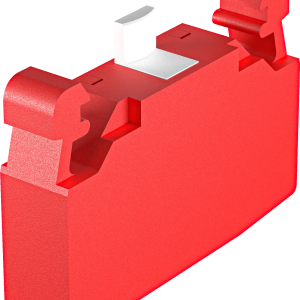 DSTO Red Momentary Contact Block 1NC with IP20 Protection