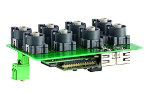 EC_BTK27_14 EtherCAT illuminated panel 8 cut-outs 27x27 mm T5,5K lampholder EC_BTK27_14 Product Image