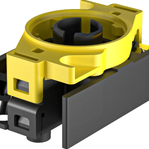 EL9R Illuminated Black Contact Block for Industrial Use