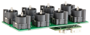 Bus Systems panel with 8 cutouts fast install durable Modbus safe E_BTK25_06 Product Image