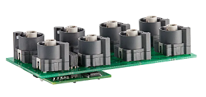 Modbus cabinet panel with eight cutouts for bus system wiring use E_BTK27_04 Product Image