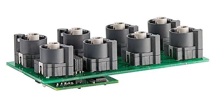 Modbus bus system 8 cut outs panel plates for cable routing paths