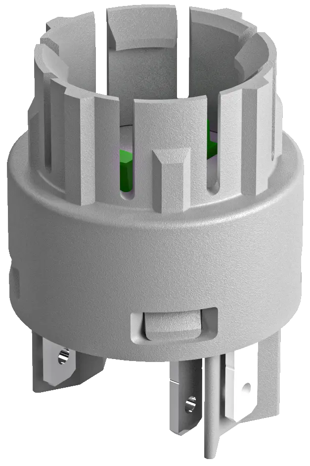 FRTFLII Illuminated Momentary Contact Block for Industry