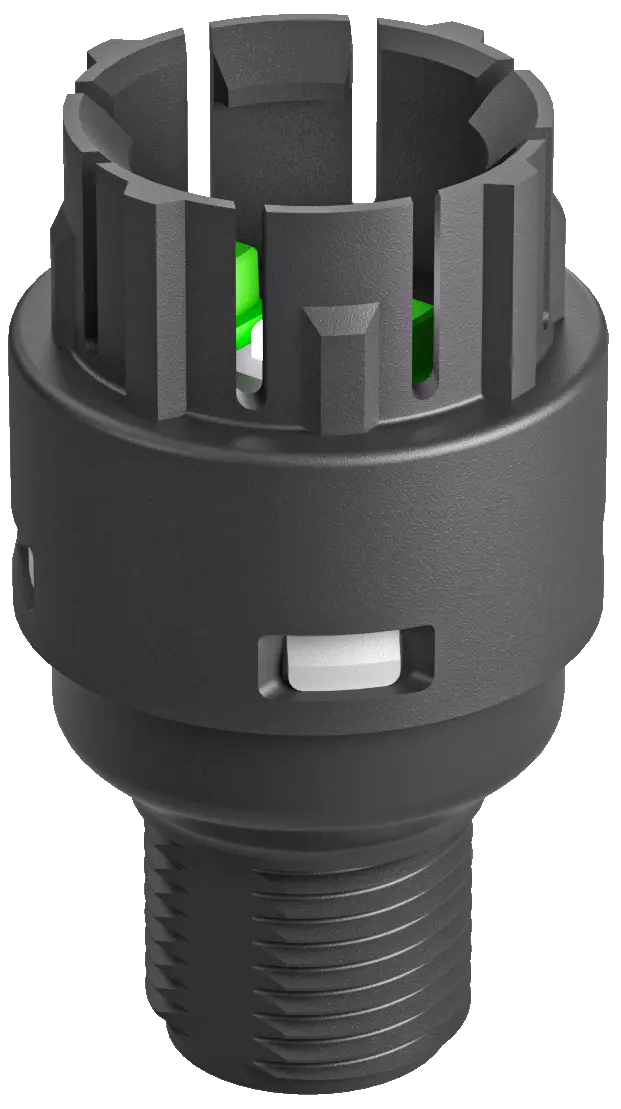 FRTLI_C115 Contact Block LED NO M12 with AgNi contacts 35 V DC IP
