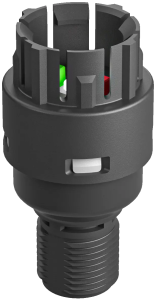 FRTLOI_C121 5-Pole Charcoal Contact Block with LED Indicator FRTLOI_C121 Product Image