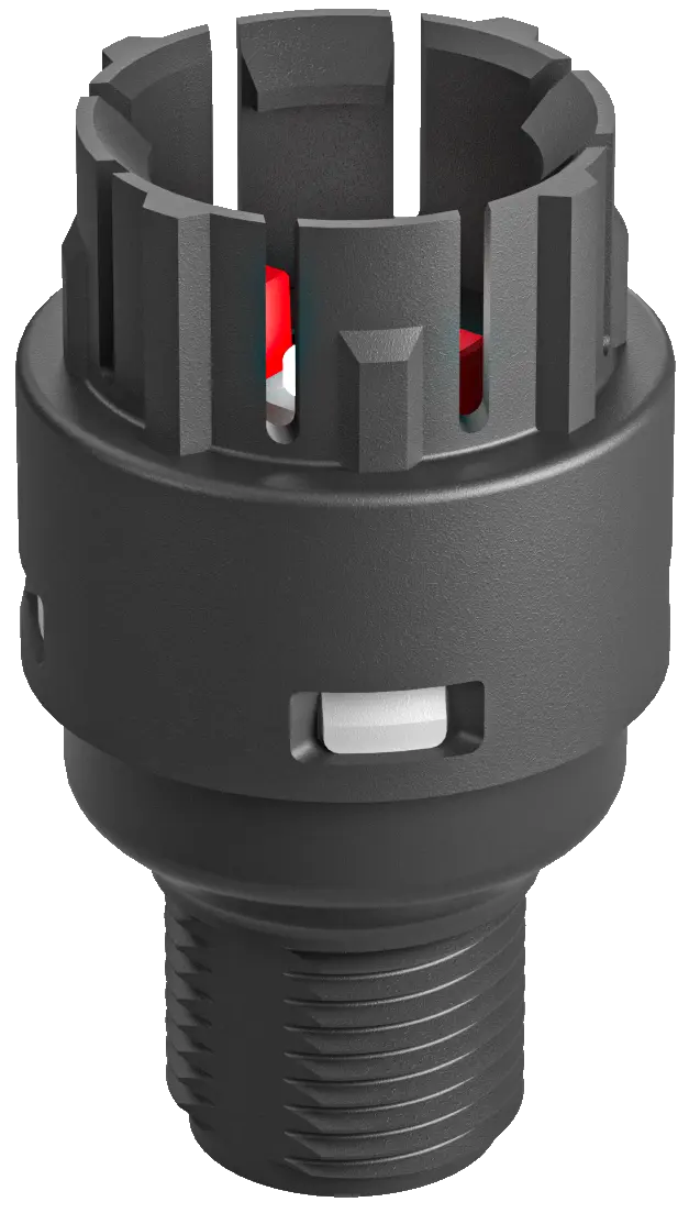 FRTLO_C004 4-Pole Illuminated Contact Block, IP00, M12