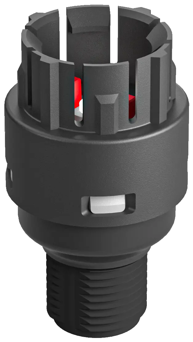FRTLO_C114 LED Contact Block 1NC M12 35 V DC AgNi IP00 34mm depth