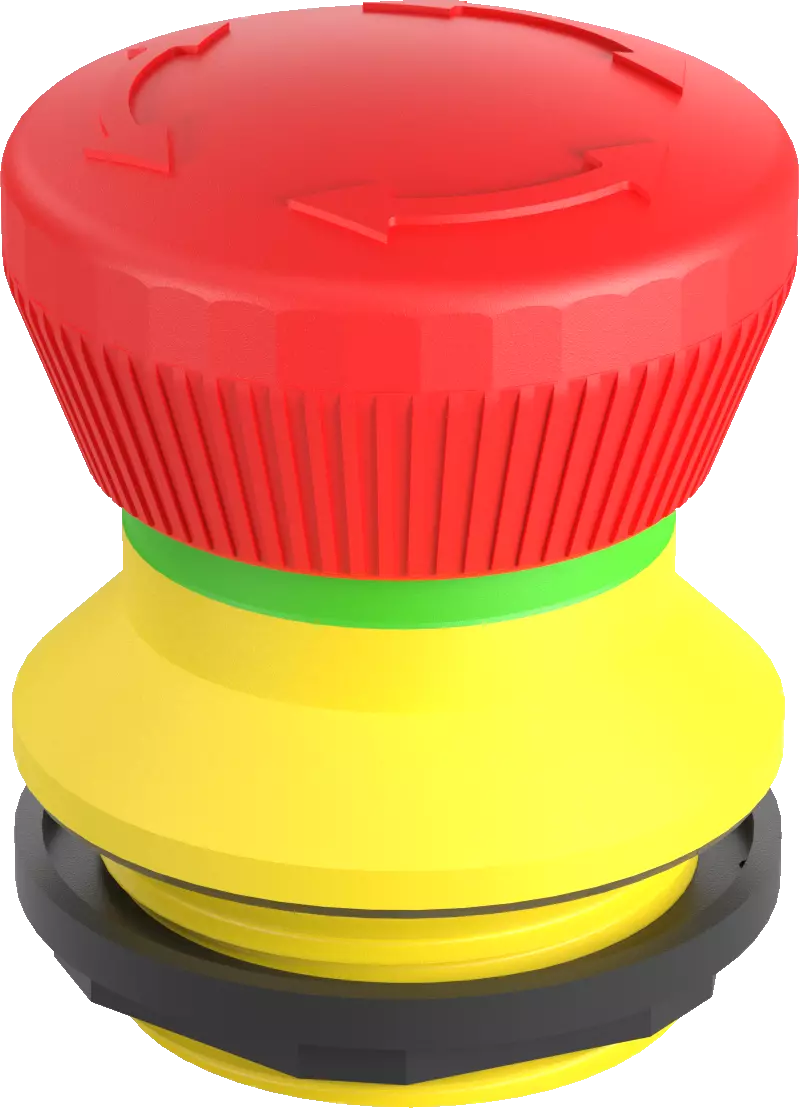 FRVK SHORTRON Emergency Stop Twist Release, IP67 Rated