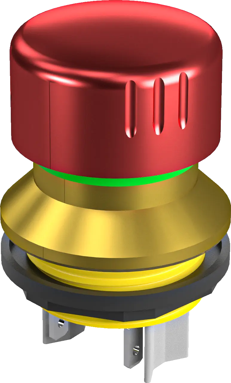 FRVKALOO SHORTRON Emergency Stop Button IP67 No Light