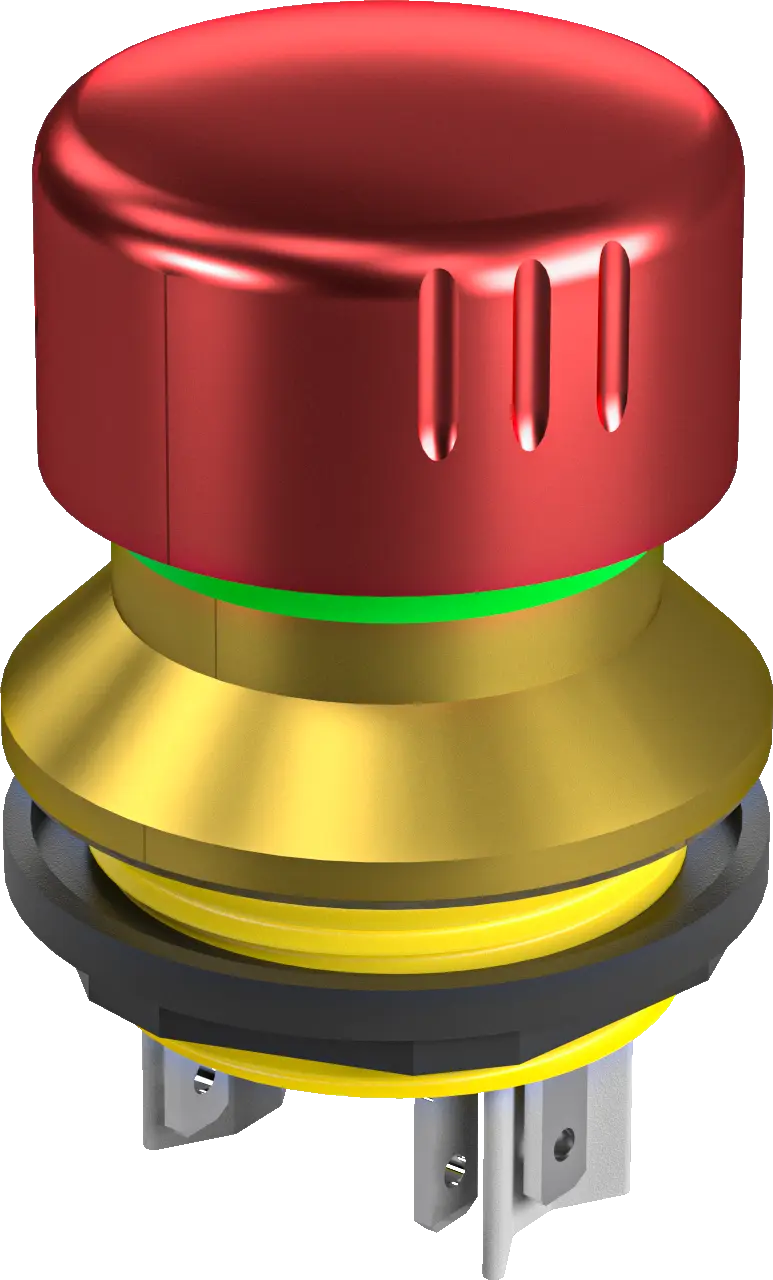 Emergency Stops UKCA Certified Compact Depth Quick Wiring Durable