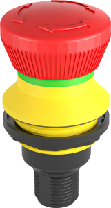 FRVKOOI_C232 E Stop Pushbutton IP67 M12 22 mm Twist Release Round FRVKOOI_C232 Product Image