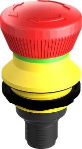 FRVKOO_C001 E Stop Pushbutton M12 twist release 2 NC IP65 IP67 UL FRVKOO_C001 Product Image