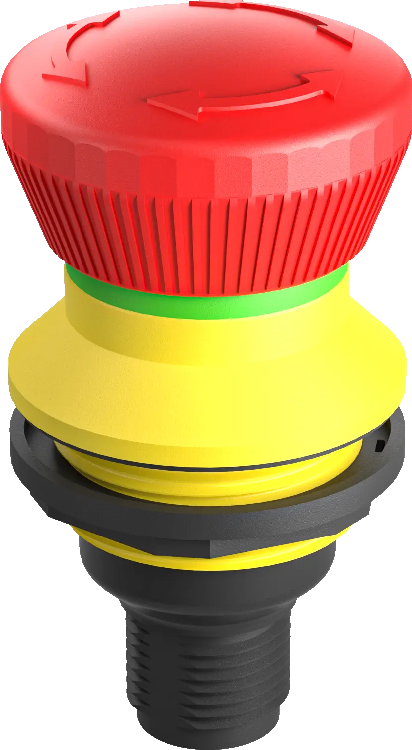 Emergency Stops compact rugged UKCA certified panel safety button
